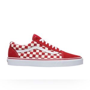 Red and White Checkered Vans